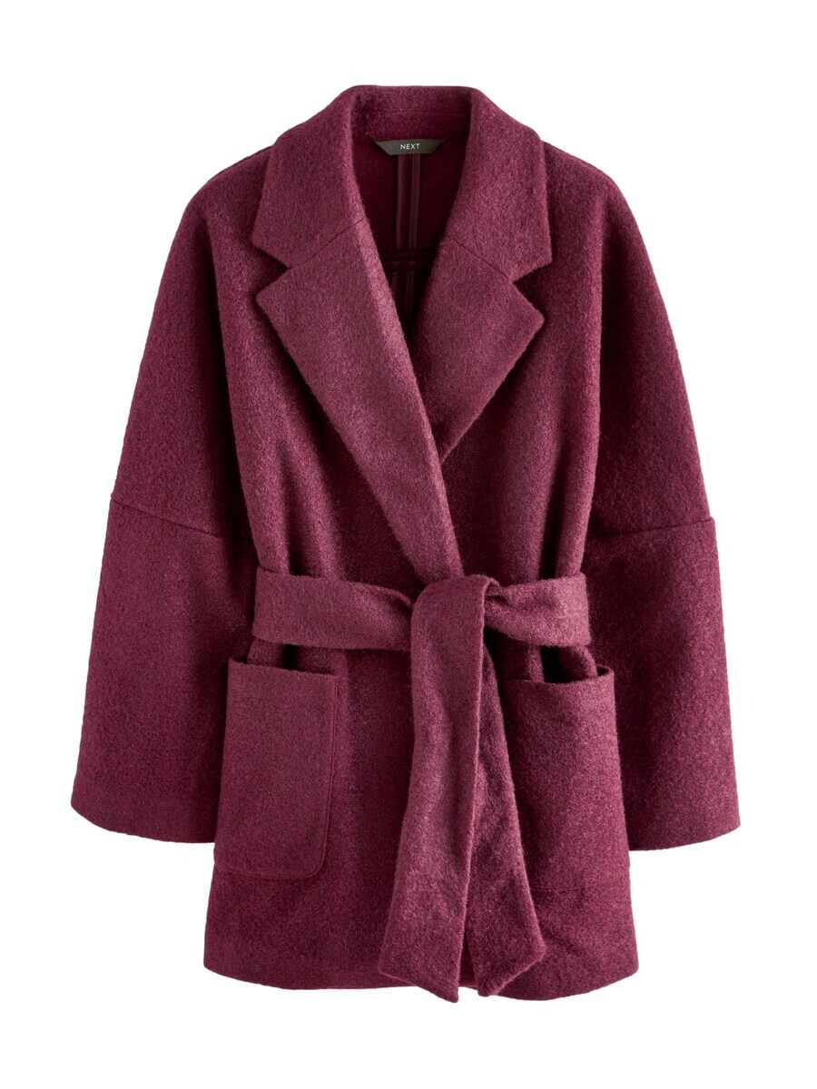 

Межсезонное пальто Next Between-Seasons Coat, бордовый