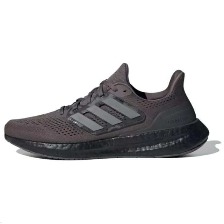 

Кроссовки adidas Pureboost 23 Charcoal Iron Metallic Core Black, коричневый