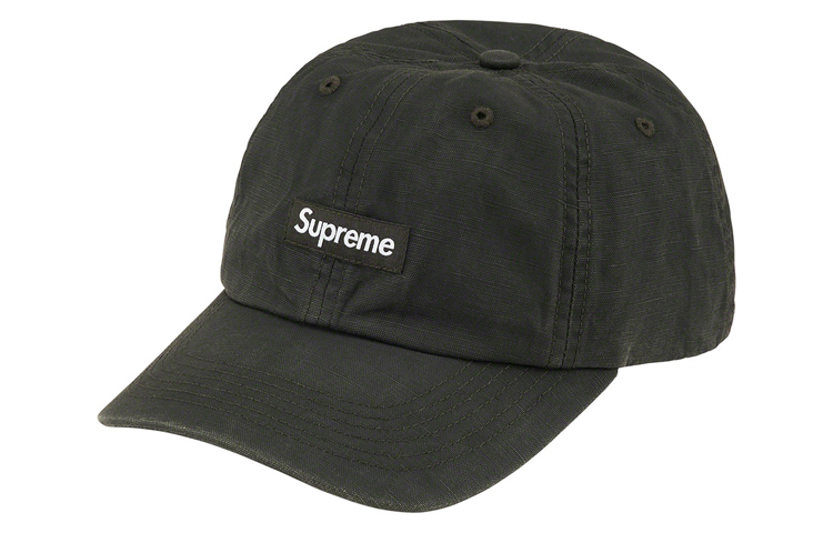 

Бейсболка Small Box Coated Linen 6 Panel Supreme, синий