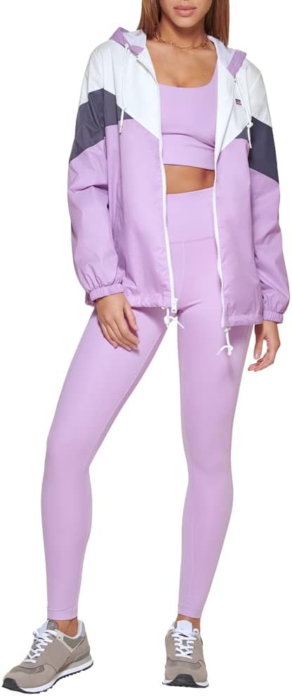 

Levi's Женская ветровка из нейлона с цветными блоками, Lilac Combo
