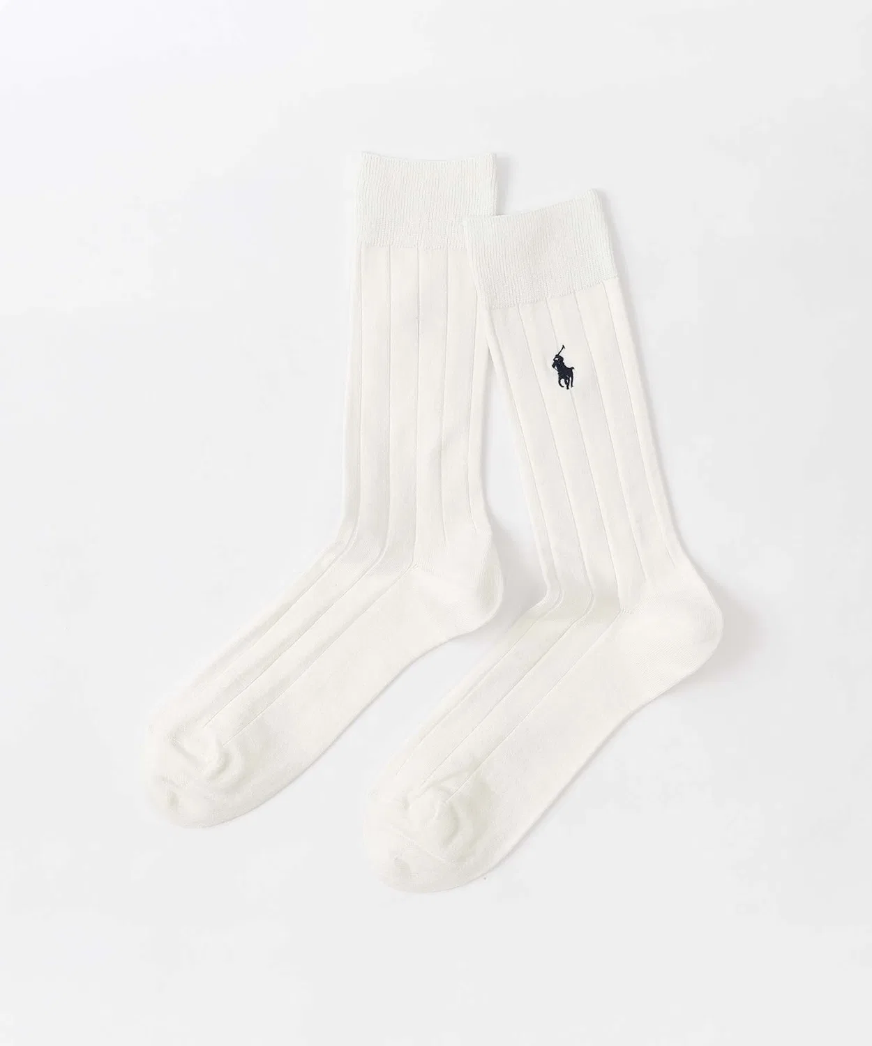Носки POLO RALPH LAUREN из американского си-айленд хлопка, оф-вайт