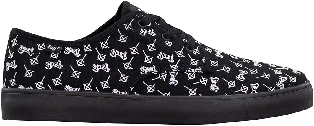 Мужские кроссовки Lugz Joints Ghost, Black White Ghost Logo — фото 2