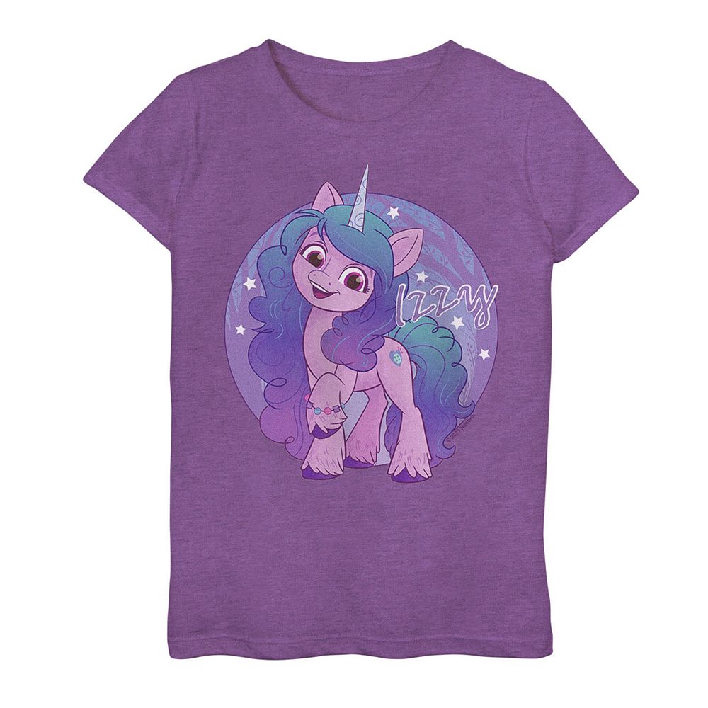 

Футболка с рисунком My Little Pony Izzy Moon для девочек 7–16 лет Licensed Character, цвет Purple Berry