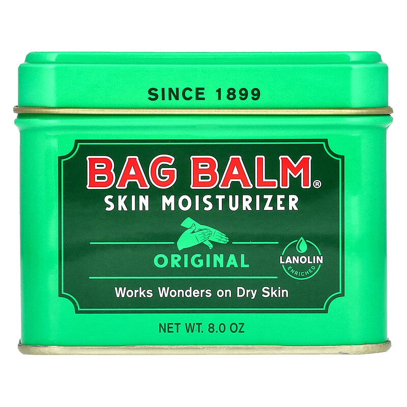 

Bag Balm, Увлажняющее средство для кожи рук и тела, для сухой кожи, 8 унций