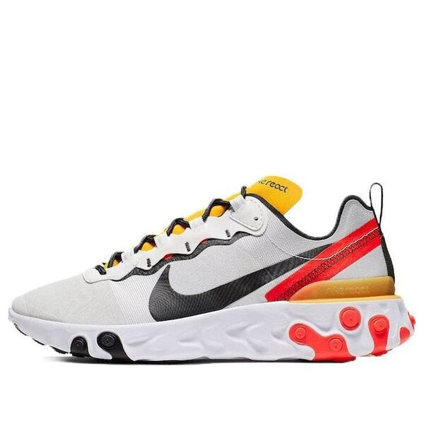 

Кроссовки реагируют на элемент 55 Nike, белый