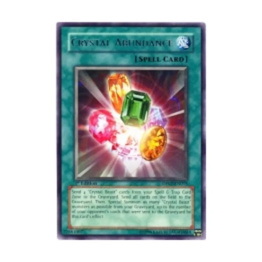 

CCG Кристальное изобилие (Редкий), Yu-Gi-Oh - Duelist Pack - Jesse Anderson - Singles