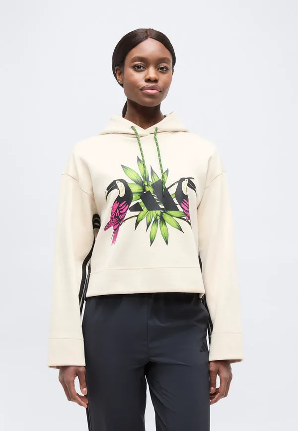 

Худи с фермерским принтом Adidas Sportswear, Beige/Black, Черный, Худи с фермерским принтом Adidas Sportswear, Beige/Black