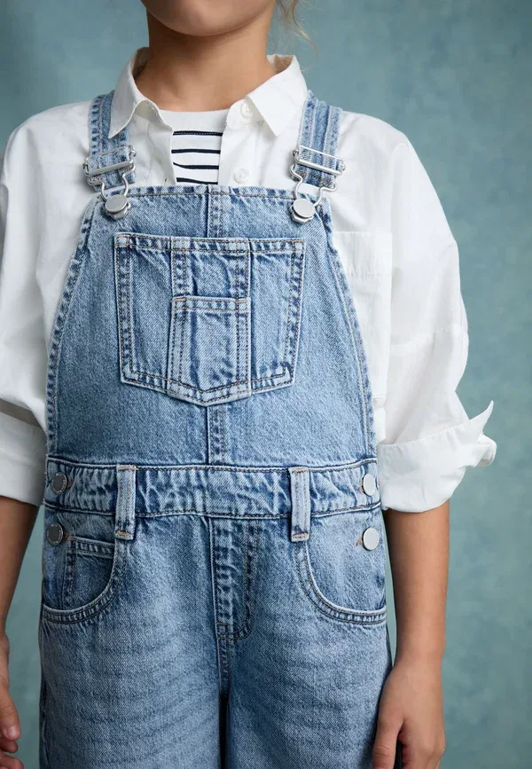 Комбинезон Next, denim, джинсовый — фото 3