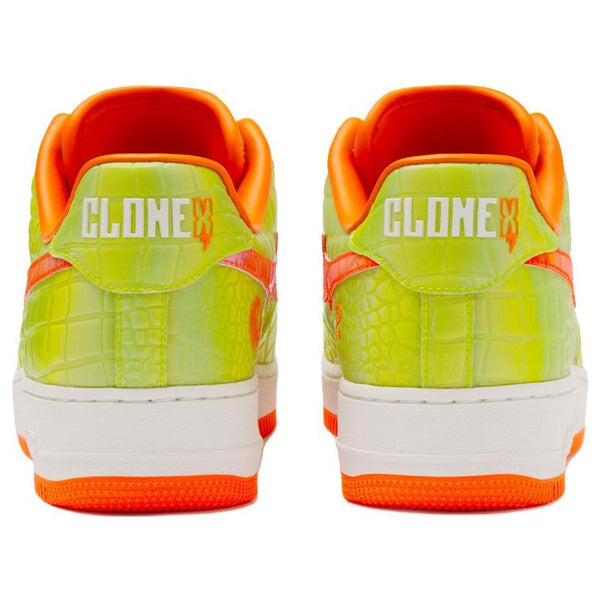 Кроссовки x rtfkt air force 1 low clone x reptile 'edition of 381' Nike, зеленый — фото 4