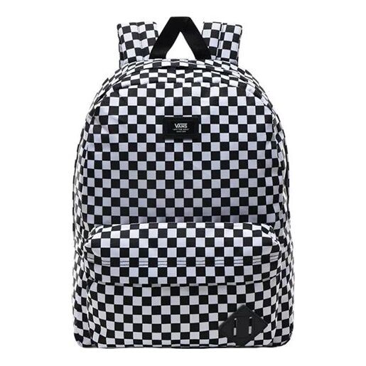 

Сумка old skool iii backpack 'black white checkerboard' Vans, черный