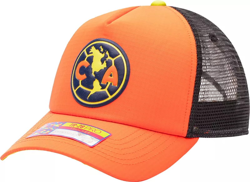 

Fan Ink Adult Club America 2023 Оранжевая шляпа дальнобойщика Aspen
