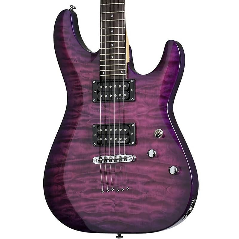 

Электрогитара Schecter C-6 Plus Guitar - Electric Magenta