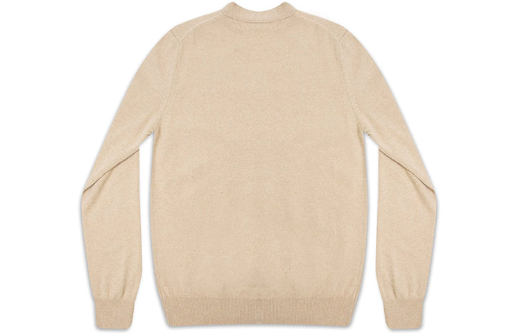 Кардиган COMME des GARCONS PLAY Cardigan Black Emblem 'Beige' AZ-N024-051-3, бежевый — фото 2