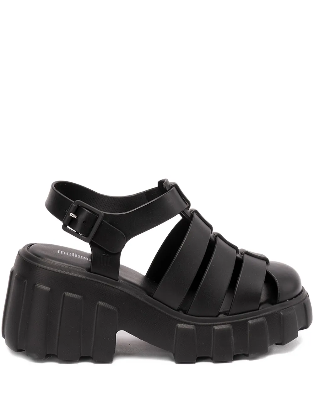 Сандалии с пряжками Melissa, черный