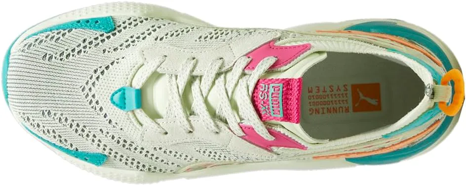 Мужские кроссовки PUMA RS-XK с графическим принтом и шнуровкой - зеленые, зеленый — фото 4