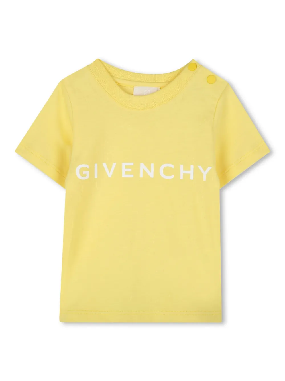 

Футболка с логотипом Givenchy Kids, желтый