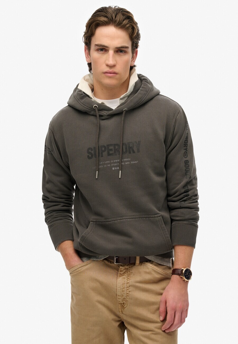 

Толстовка с капюшоном Superdry Sweatshirt, серый