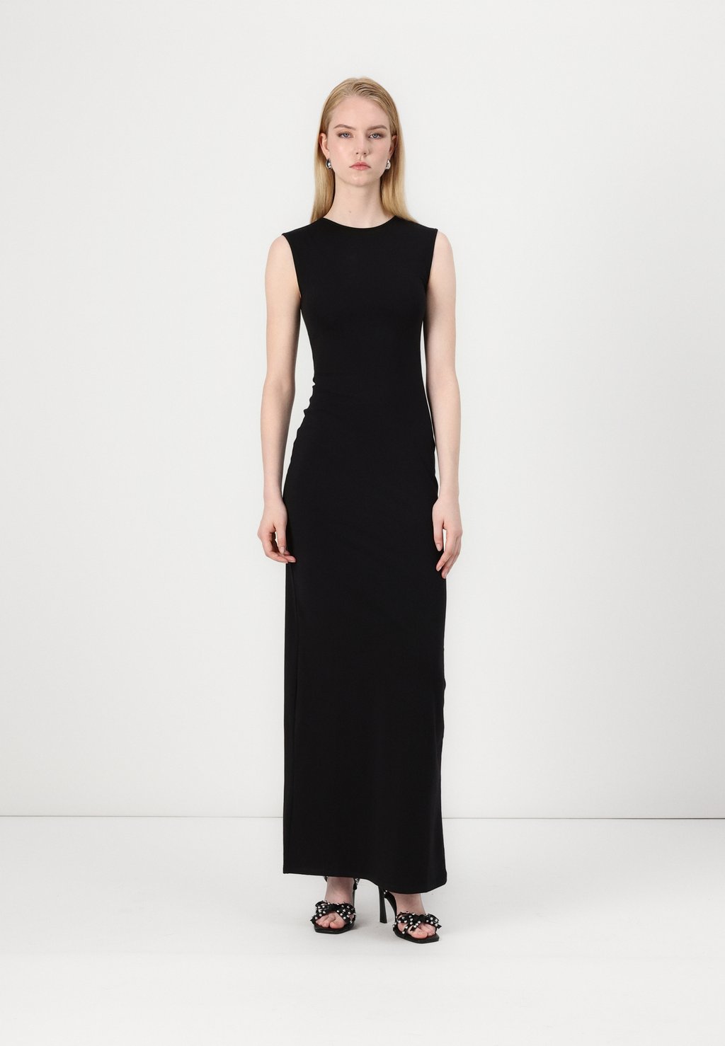 

Платье макси INESSA - Jersey dress Weekday, черный