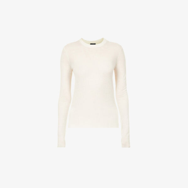 

Джемпер классической вязки Cashair кашемировой вязки Joseph, слоновая кость, Бежевый, Джемпер классической вязки Cashair кашемировой вязки Joseph, слоновая кость