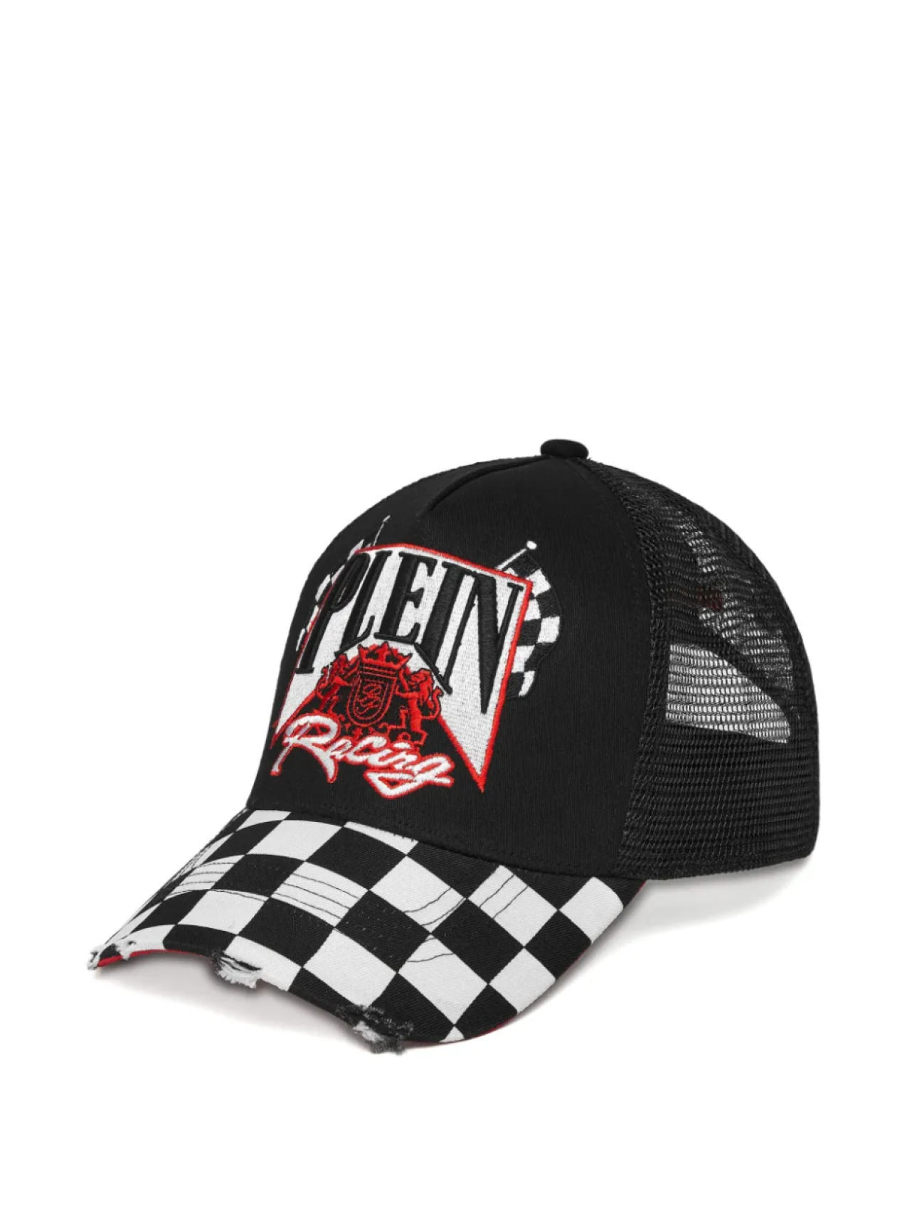 

Philipp Plein кепка с вышитым логотипом, черный