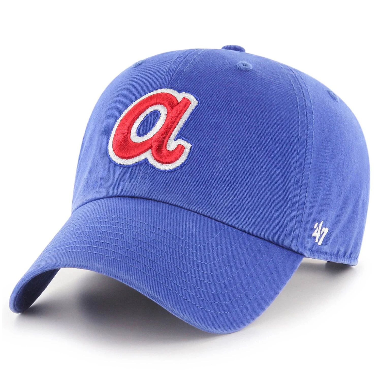 

Мужская регулируемая шляпа с логотипом Royal Atlanta Braves 1972 '47 Cooperstown Collection