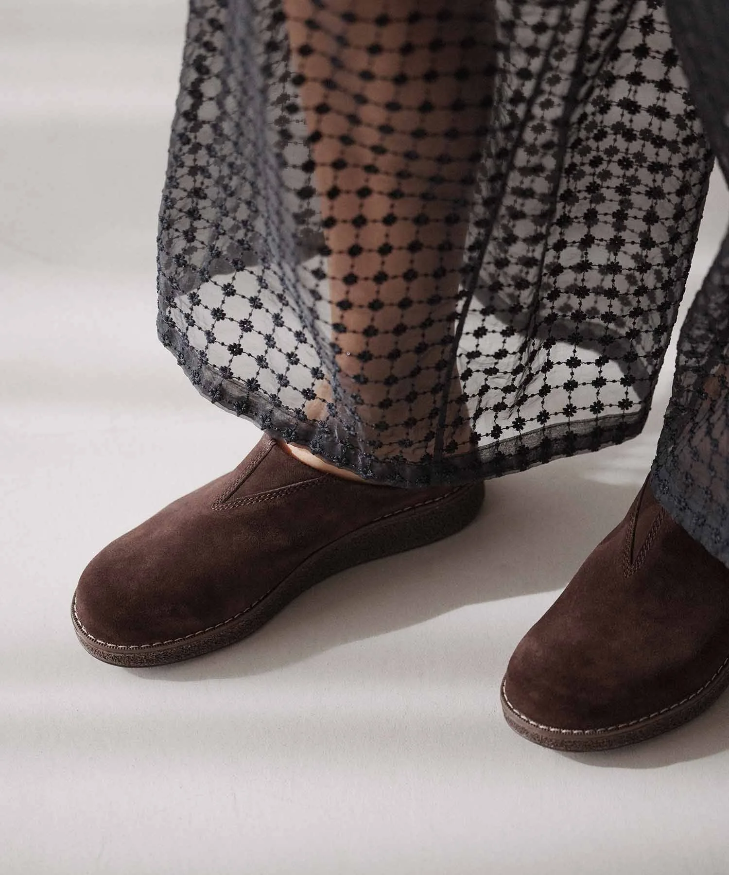 Унисекс сабо Blundstone AEROCORK из замши коричневые