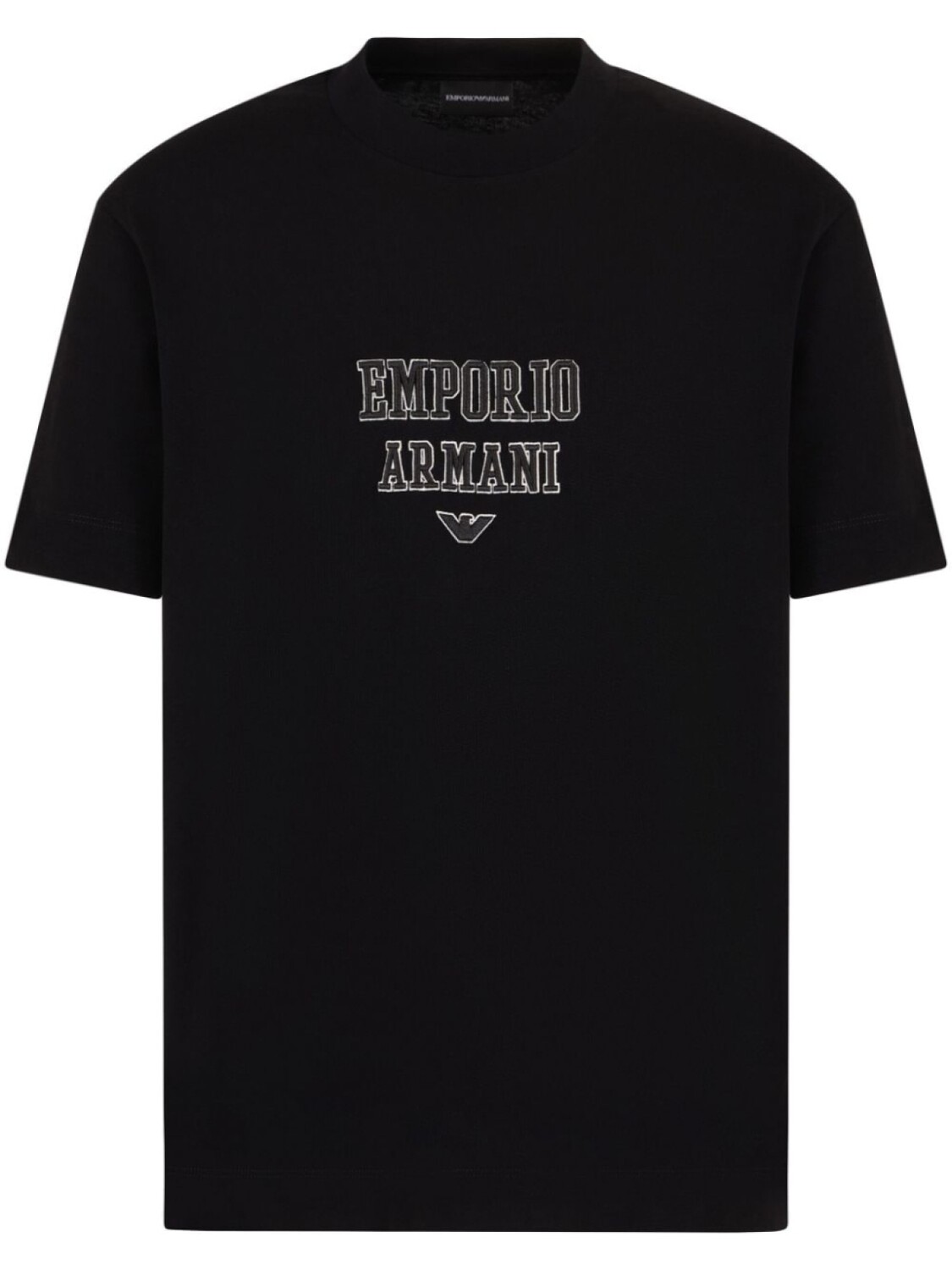 

Emporio Armani футболка с логотипом, черный