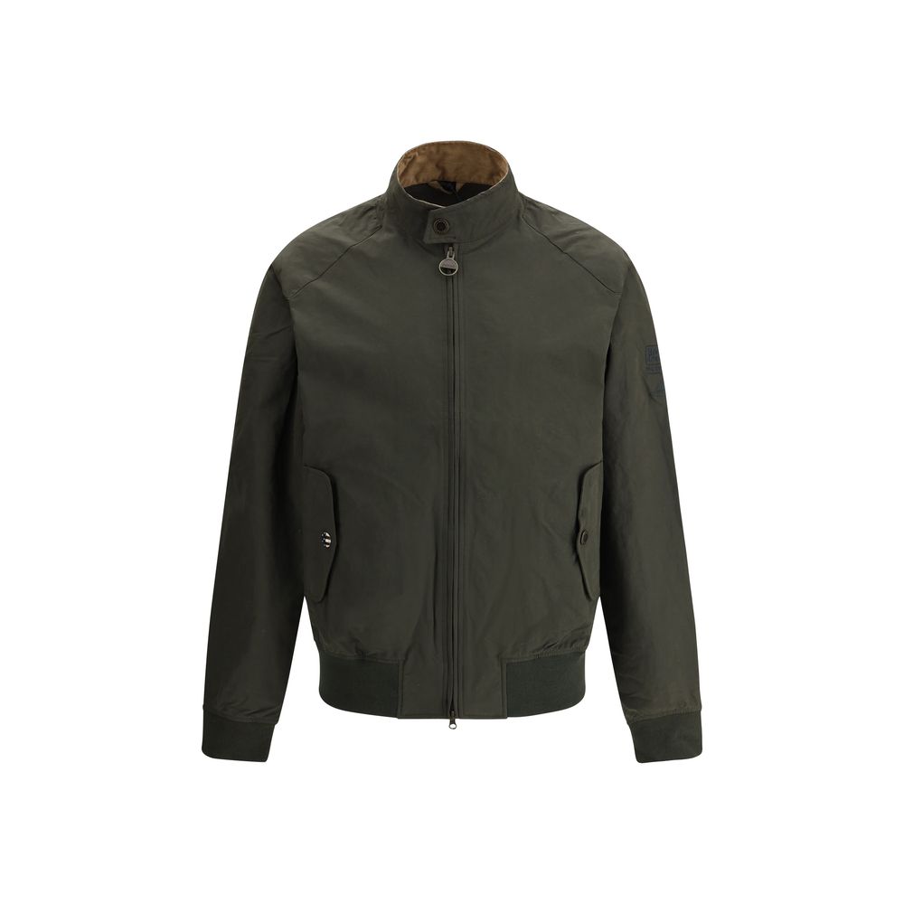 

Мужская куртка Barbour International Rectifier Harrington, зеленый