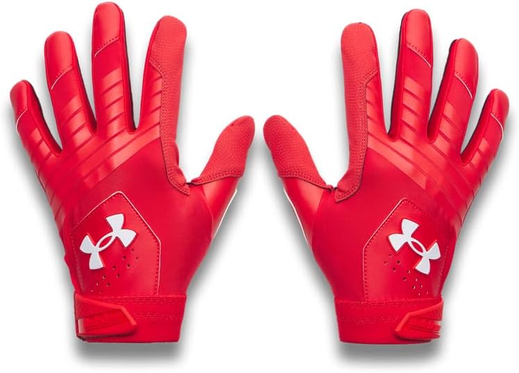 

Мужские бейсбольные перчатки Under Armour Clean Up, (600) Red/Red/White