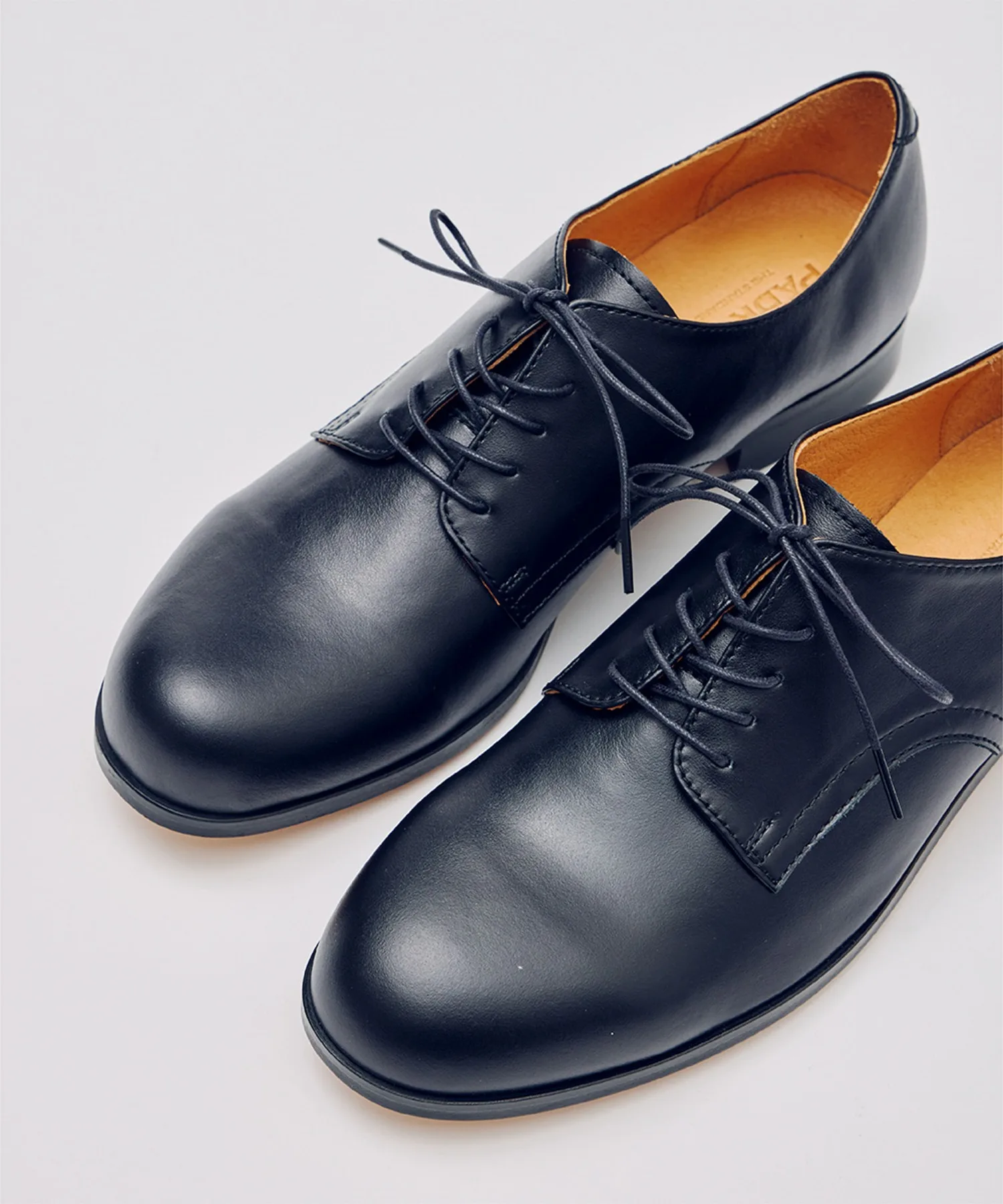Мужские туфли PADRONE THE STANDARD LINE Derby Plain Toe — фото 4