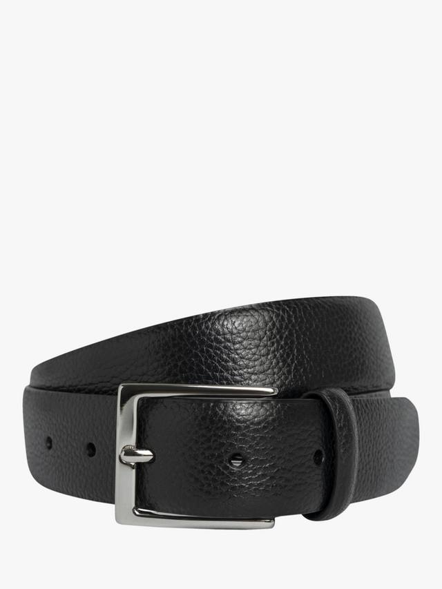 

Кожаный ремень Hackett London, черный