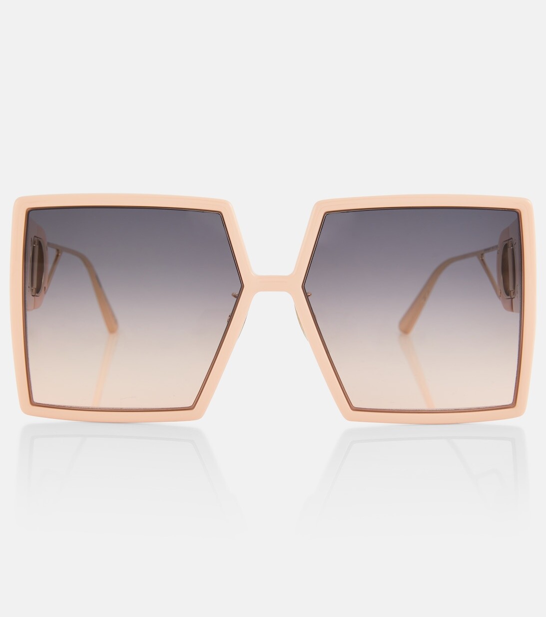 

Солнцезащитные очки в массивной оправе 30Montaigne SU Dior Eyewear, розовый
