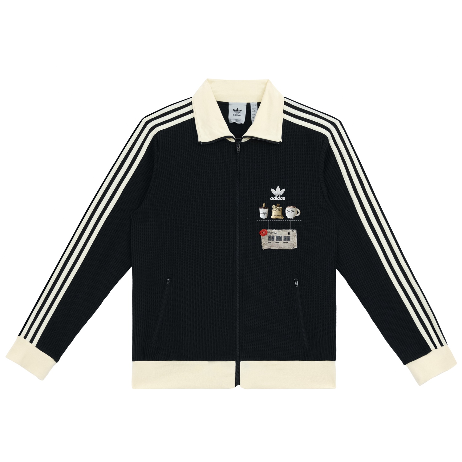 

Куртка Waffle BBTT Unisex Adidas Originals, черный