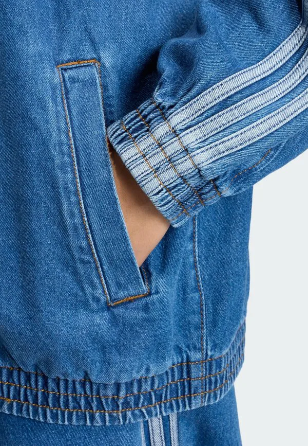 Джинсовая куртка firebird Adidas Originals, Medium Vintage Denim — фото 3