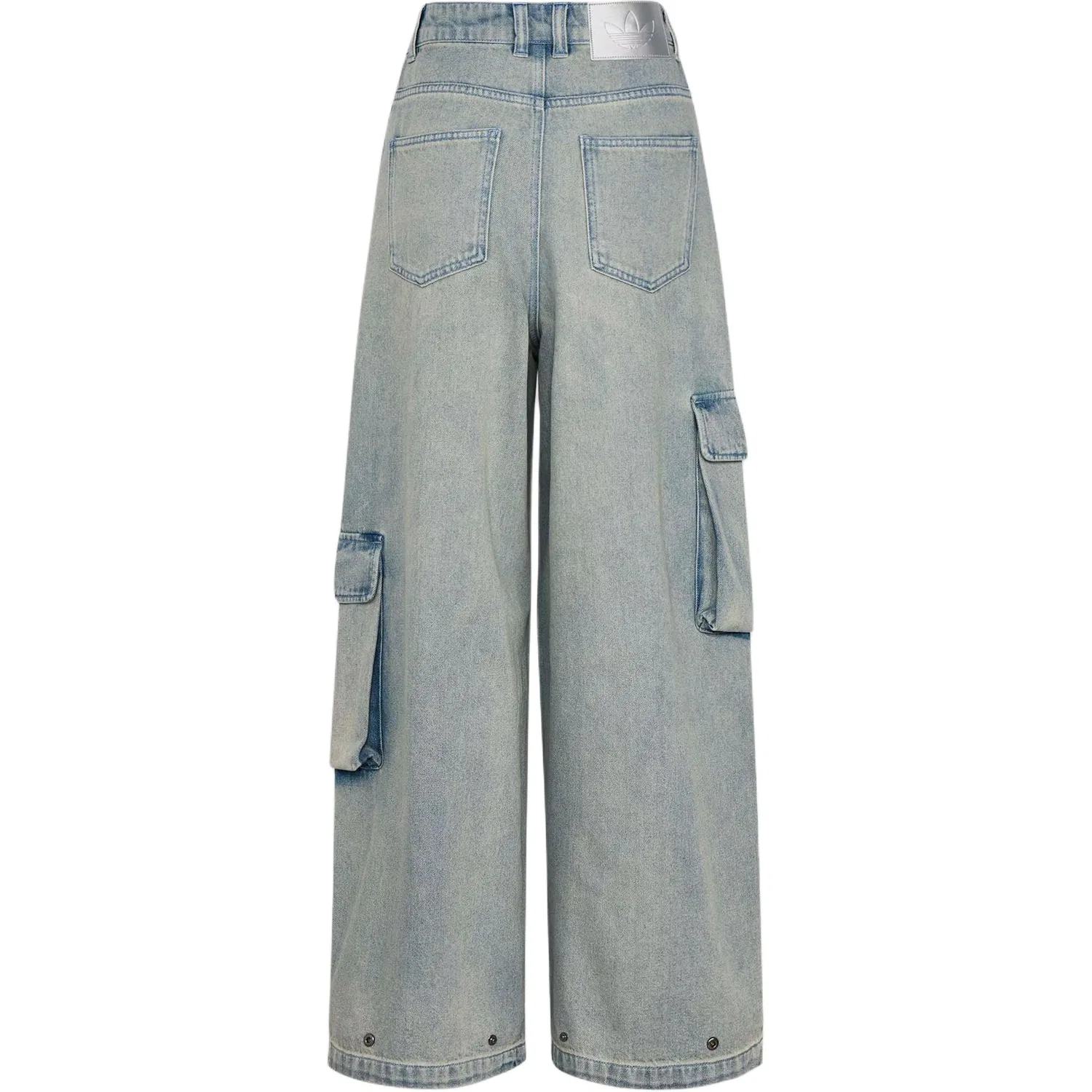 Джинсы карго джоггеры Adidas Originals Light Denim Blue — фото 3