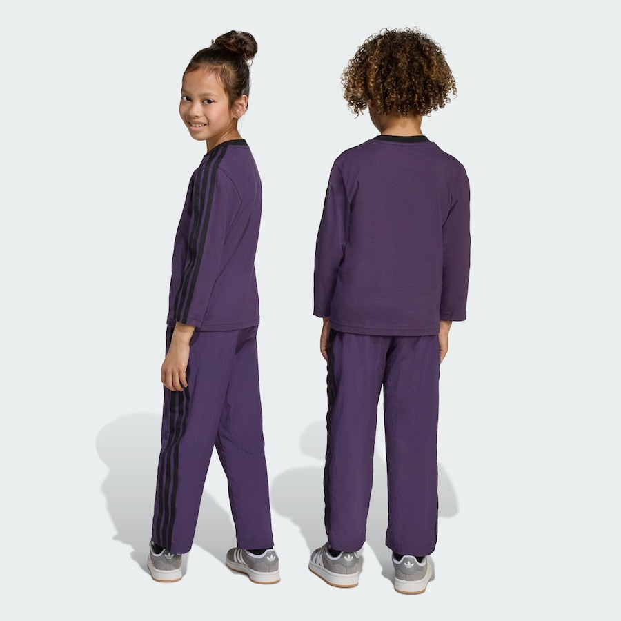 Спортивный костюм ADIDAS ORIGINALS, баклажановый — фото 3