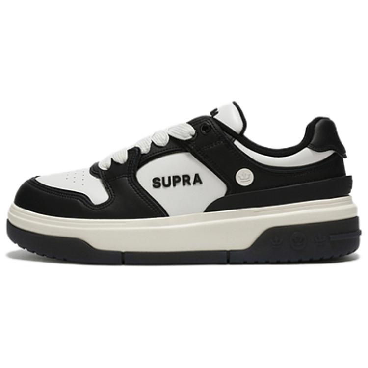 

Кроссовки SUPRA Skateboarding Shoes Unisex Low-top, черный/белый