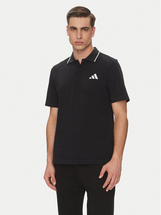 

Рубашка поло стандартный крой Essentials Small Logo JE9023 Adidas, черный