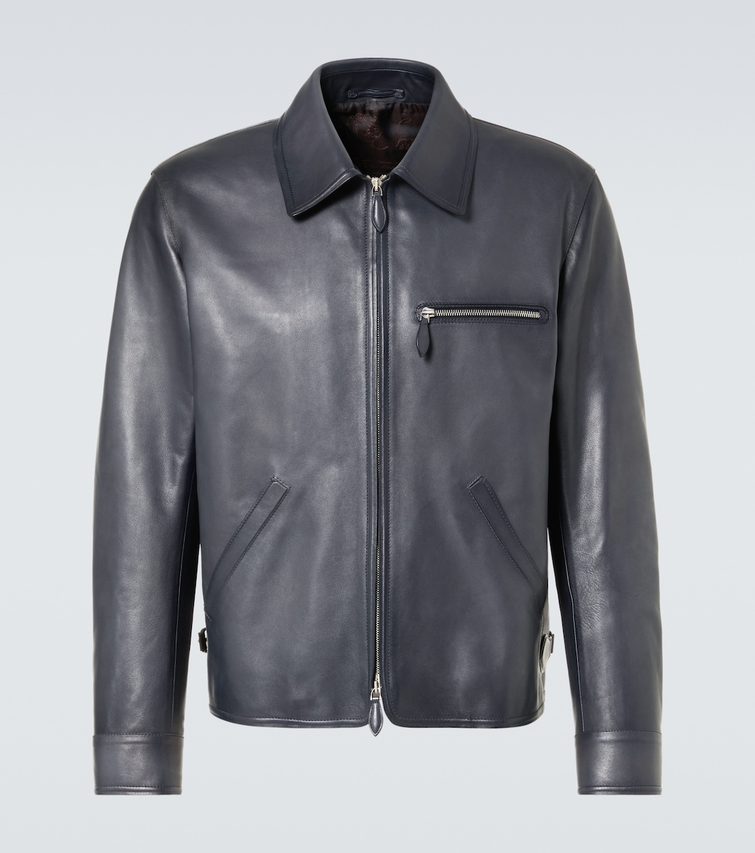 

Кожаный бомбер Patina 1 Jour Berluti, Black Shade