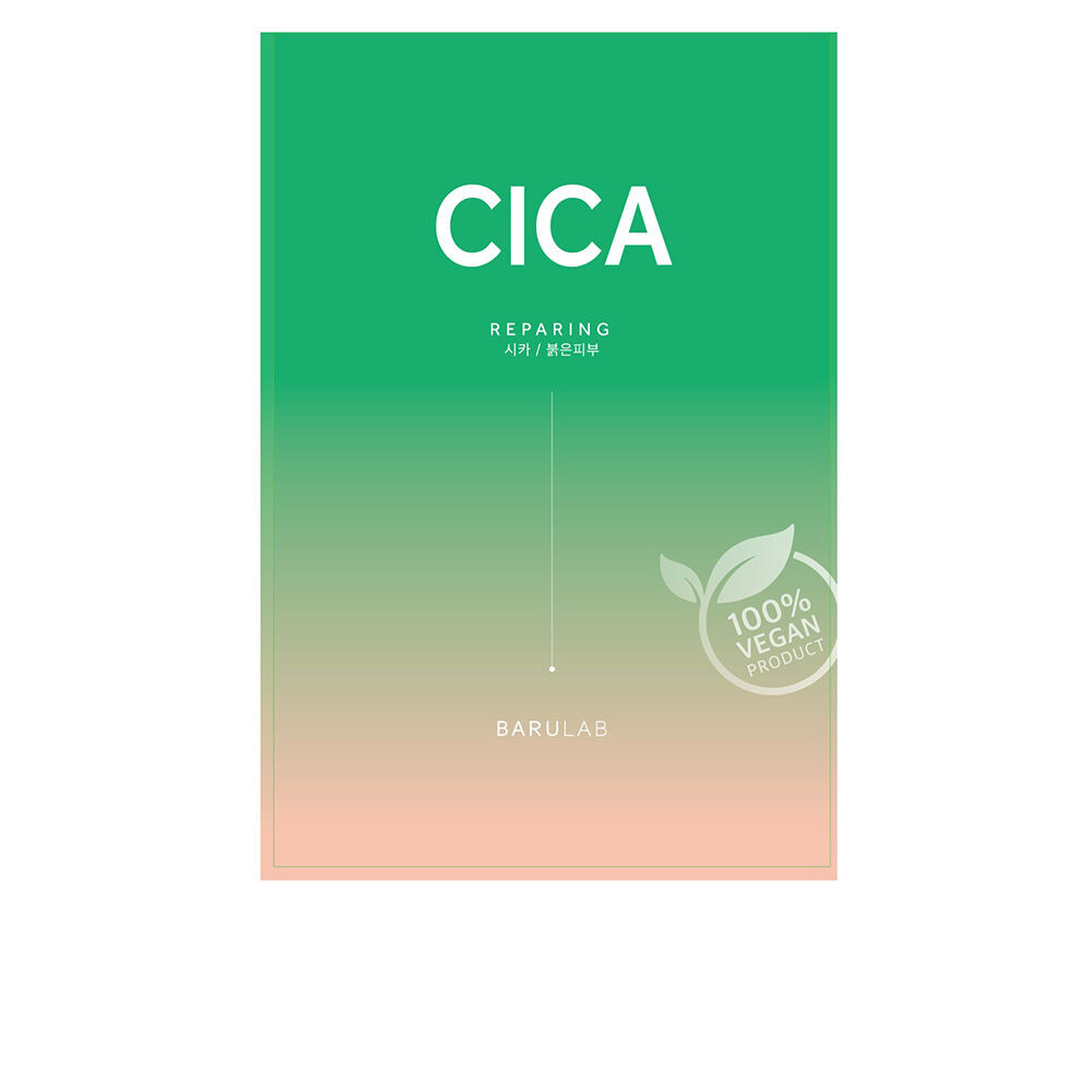 

Маска для лица The clean vegan mask reparing cica Barulab, 23г