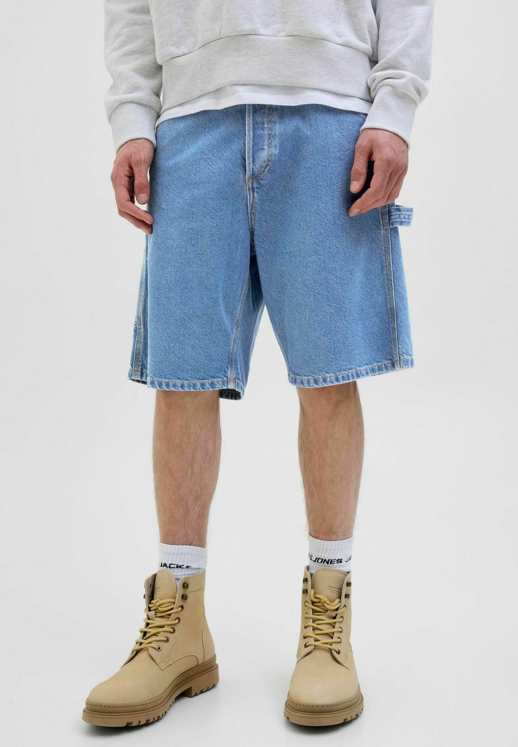 

Джинсовые шорты BAGGY Jack & Jones, цвет Light Blue Denim