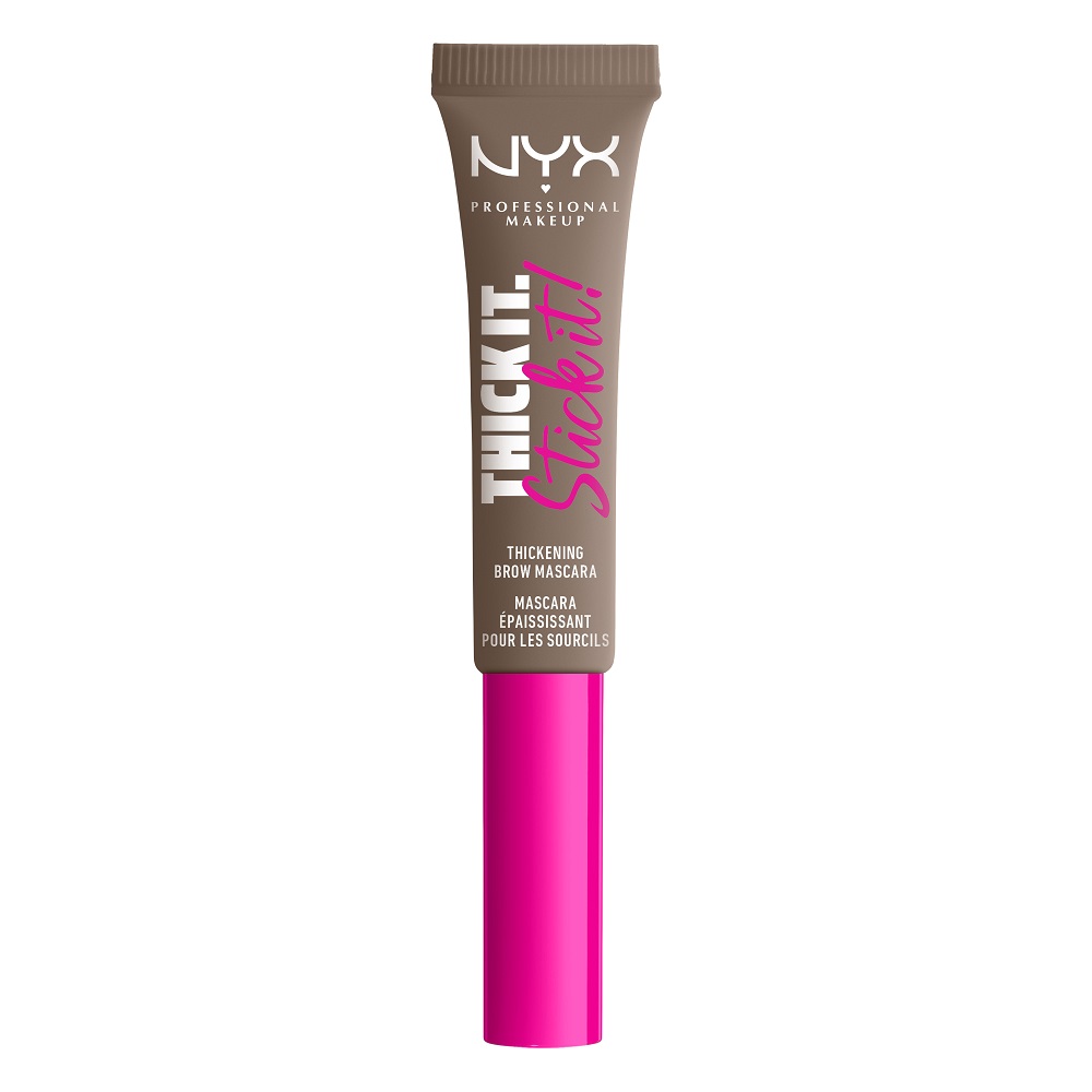 

Тушь для бровей thick it stick it! brow gel Nyx Professional Makeup, цвет nr. 01 taupe, 7 мл