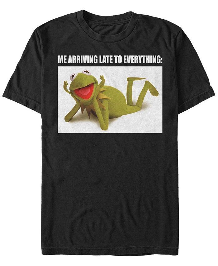 

Мужская футболка с коротким рукавом Late Kermit Fifth Sun, черный