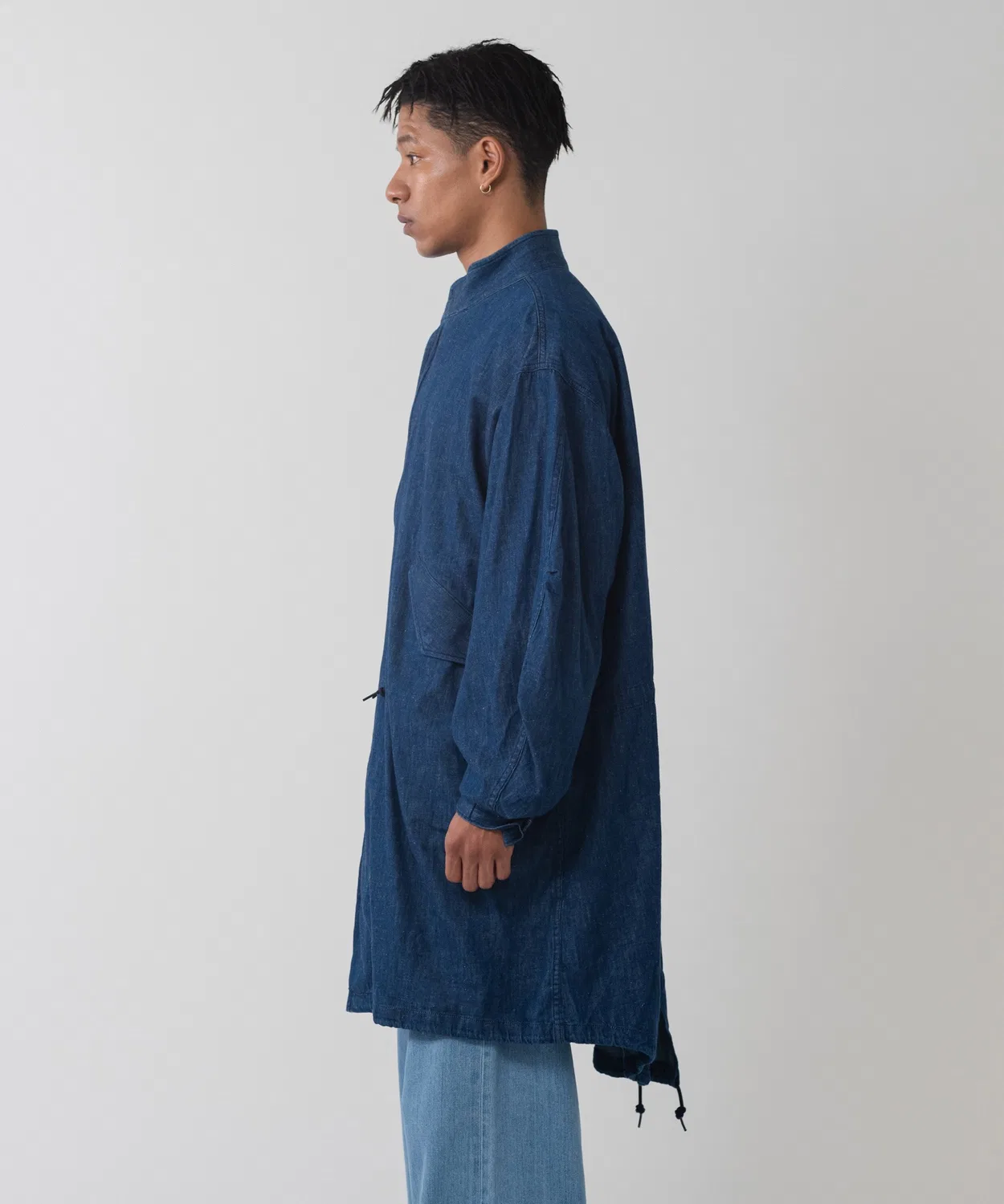 Куртка-парка фиштейл Levi's Blue Tab деним тёмно-синий — фото 4