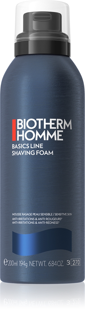 

Пена для бритья Homme Basics Line Пена для бритья для чувствительной кожи Biotherm, 200 мл