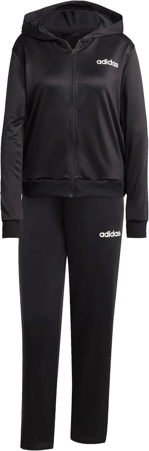 Спортивный костюм adidas, женский, черный