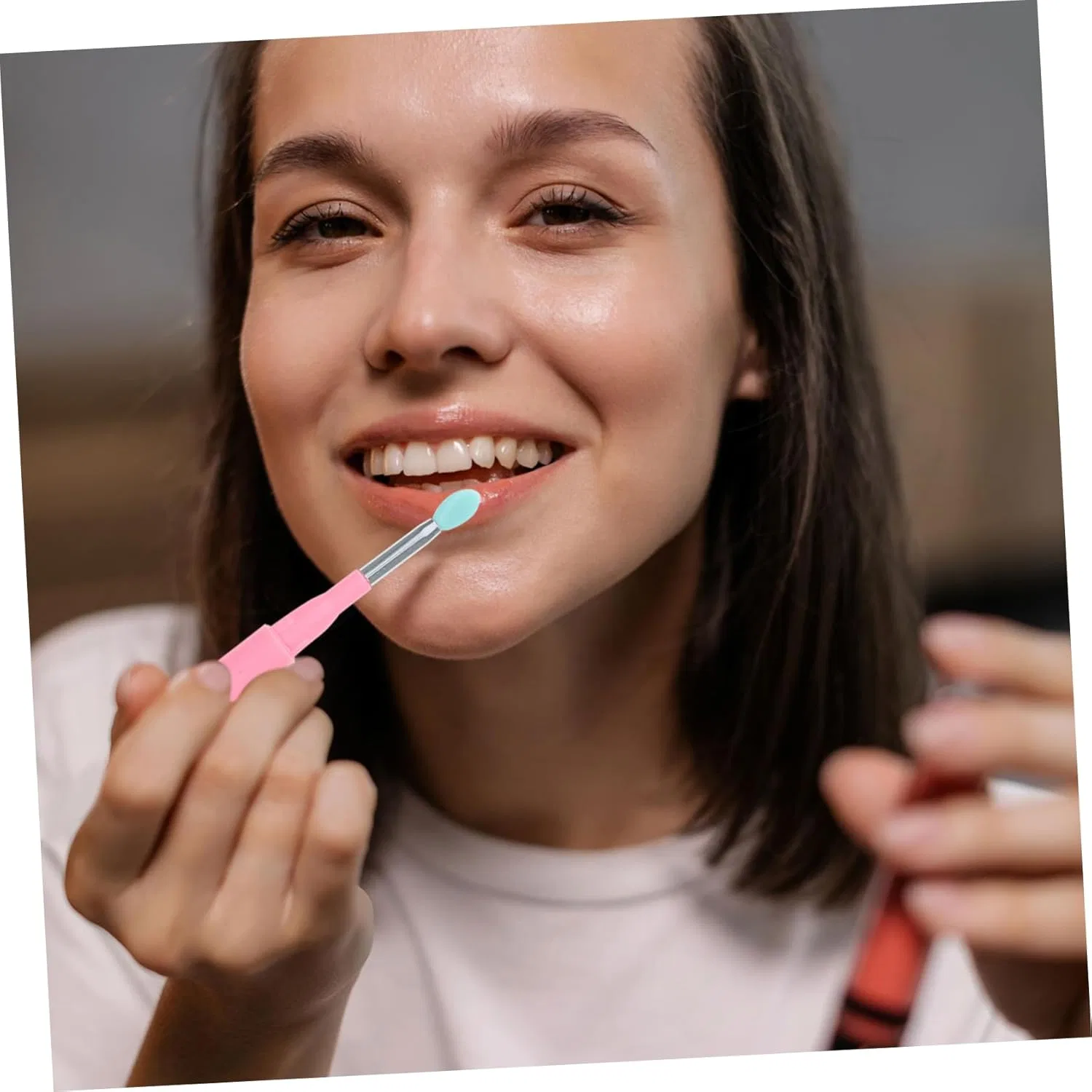 Набор кистей для губ и глаз FRCOLOR 6 шт силиконовые — фото 3