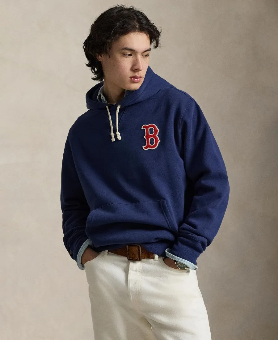 Мужская толстовка с длинными рукавами Polo Ralph Lauren, темно-cobalt