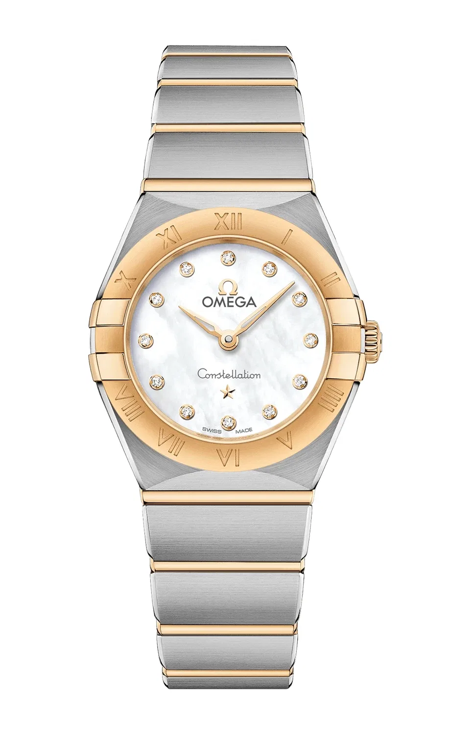 CONSTELLATION MANHATTAN КВАРЦ 25 ММ - 131.20.25.60.55.002 OMEGA, серебряный