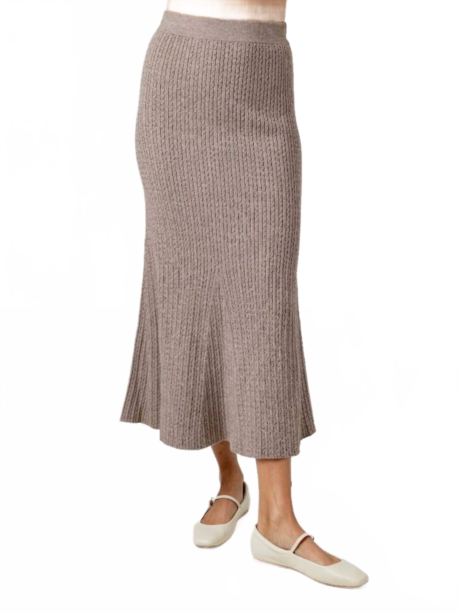 

Юбка Rosalind в цвете каштана Sundays, Chestnut